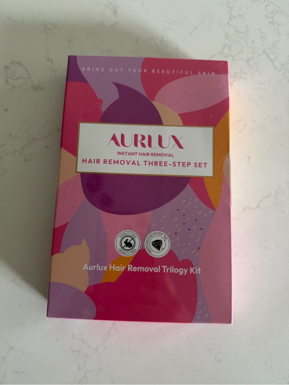 Aurlux Instant Hair Removal Three-Step Set